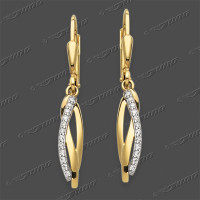 23-0525 GRh 333 Pendel 31x4mm