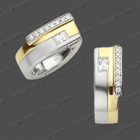 25-0722 SGW Schar:-Creolen 14x5,5mm