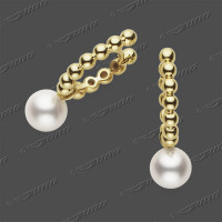 25-0726 GG 333 Schar.-Creolen 15,5x2,7mm