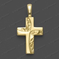 43-0036 GG 333 Kreuz massiv 17x12mm