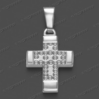 43-0138 WG 585 Kreuz halbmassiv 17x14mm