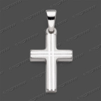 43-0429 SRh Kreuz massiv 16x11mm
