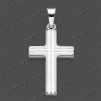 43-0430 SRh Kreuz massiv 21x14mm