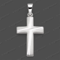 43-0436 SRh Kreuz massiv 21x14mm