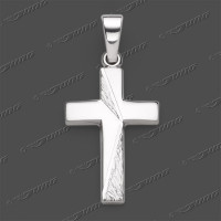 43-0437 SRh Kreuz massiv 18x12mm 