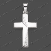 43-0438 SRh Kreuz massiv 21x14mm