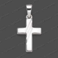 43-0440 SRh Kreuz massiv 16x11mm