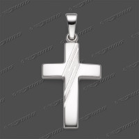 43-0441 SRh Kreuz massiv 21x14mm