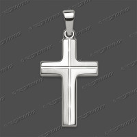 43-0450 SRh Kreuz massiv 21x14mm