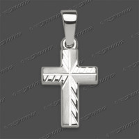 43-0451 SRh Kreuz massiv 13x10mm