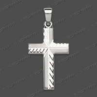 43-0453 SRh Kreuz massiv 21x14mm