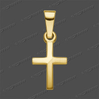 43-0462 GG 333 Kreuz massiv 11x8mm