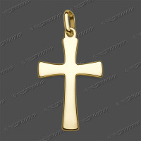 43-0467 GG 585 Kreuz massiv 19,5x13,5mm