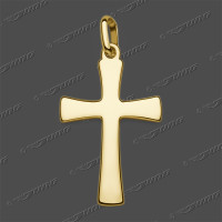 43-0467 GG 585 Kreuz massiv 19,5x13,5mm