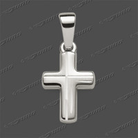 43-0470 SRh Kreuz massiv 12x9mm