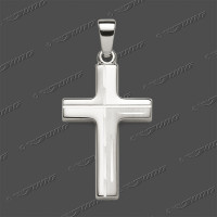 43-0472 SRh Kreuz massiv 21x14mm