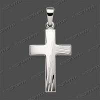 43-0473 SRh Kreuz massiv 21x14mm