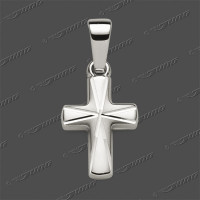 43-0474 SRh Kreuz massiv 12x9mm