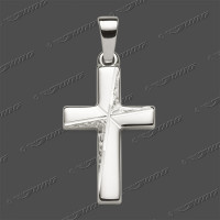 43-0478 SRh Kreuz massiv 18x12mm