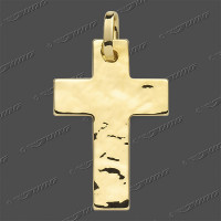 43-0488 GG 333 Kreuz massiv 19x13mm