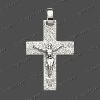 43-0490 SRh Kreuz massiv 30x22mm