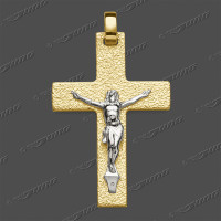 43-0491 SGW Kreuz massiv 36x27mm