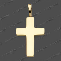 43-0501 S/G Kreuz massiv 16x11,5mm