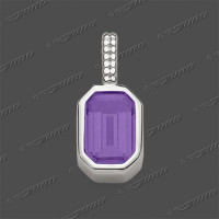 50-0806-9 SRh Anhänger 13,5x6mm