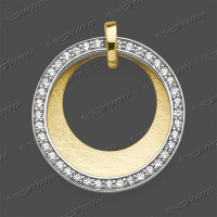 50-0811 GRh 333 Anhänger 17,5mm