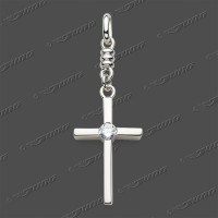 53-0194 SRh Kreuz massiv 19x12mm 