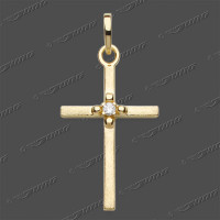 53-0228 GG 333 Kreuz massiv 19x12,5mm