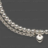 56.0030-2 S Armband Stretch 2reihig