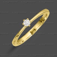 71-001-009 GG 585 Ring 3,4mm - Brillant