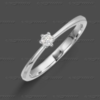 71-001-009 WG 585 Ring 3,4mm - Brillant