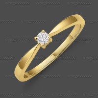 71-002-010 GG 585 Ring 3,2mm - Brillant