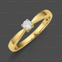 71-002-015 GG 585 Ring 3,5mm - Brillant