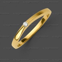 71-053-903 GG 333 Ring 2,2mm - Zirkonia - Ringweite 52