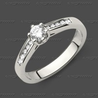 72-0478.90 WG 333 Ring 3mm - Zirkonia 