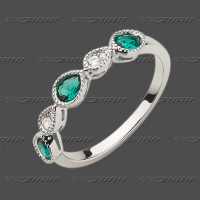 72-0592-6 SRh Ring 4mm
