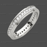 72-0613 SRh Ring  4mm