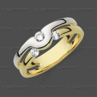 72-0618 GRh 333 Ring 5,2mm