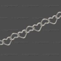 81.1270 SRh Fußkette Fantasie 4,4mm