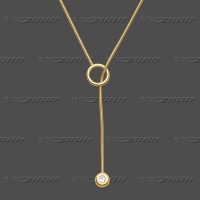 81.6019 GG Y-Kette Schlange 1mm