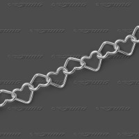 92.8547 S Fußkette Herzen