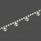 81.1282 S Fußkette Fantasie 2,4mm