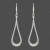 23-0481 SRh Pendel 55x13mm