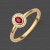 72-0373.30 GG 585 Ring 