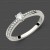 72-0479.21 WG 585 Ring 2,4mm - Brillant