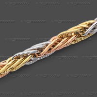 82.9358 YWR Wheat chain hollow 6mm